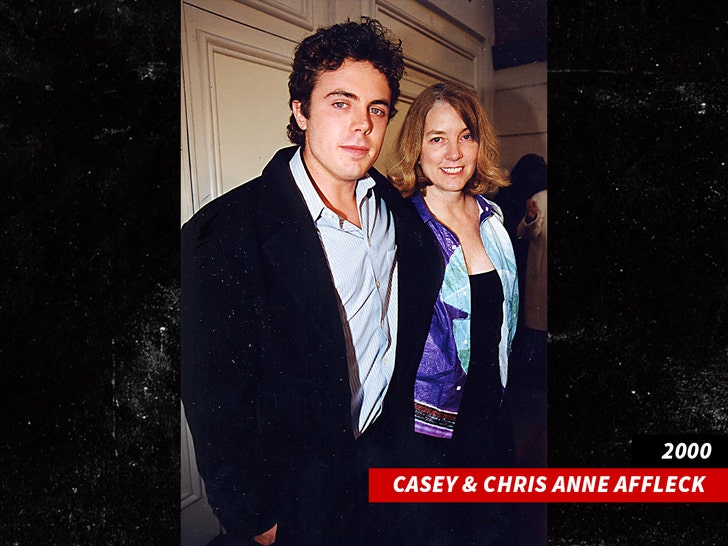 Casey Affleck and Chris Anne Affleck getty 1