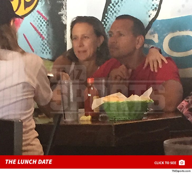 Alex Rodriguez and Anne Wojcicki -- The Lunch Date