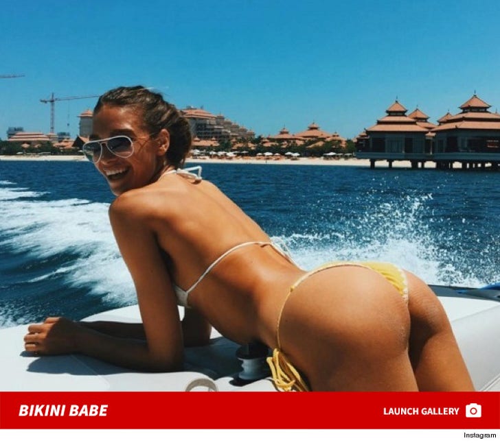 April Love Geary -- Dubai Bikini Babe