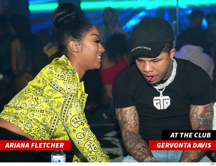 G Herbo Arrested for Battery After Argument with Baby Mama :: 0418-ariana-fletcher-and-gervonta-davis-attend-a-party-at-allure-getty-3