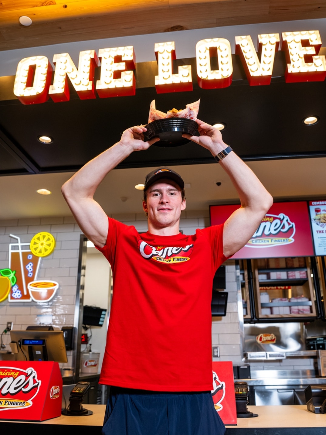 Andrei Svechnikov at Raising Cane's 3