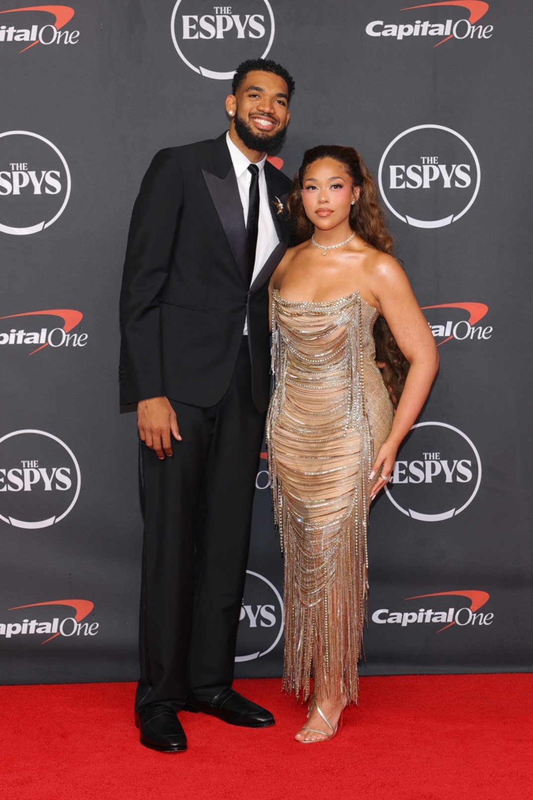 Karl-Anthony Towns and Jordyn Woods
