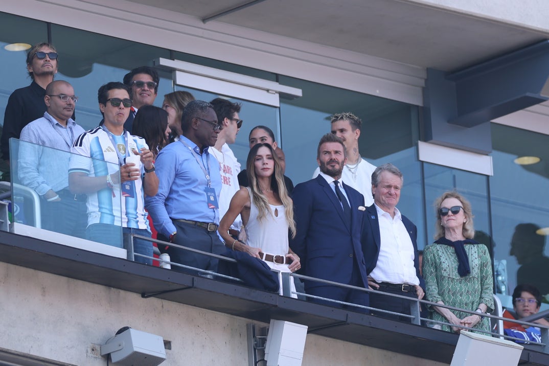 David Beckham and Victoria Beckham