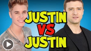 Justin Bieber vs. Justin Timberlake -- Balls Out Competition