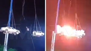 Jonathan Goodwin's 'AGT' Suspended Car Stunt Gone Wrong on Video
