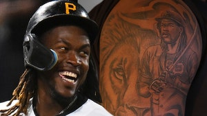 Pirates Star Oneil Cruz Gets Awesome Tattoo Of Himself Inked On Shoulder