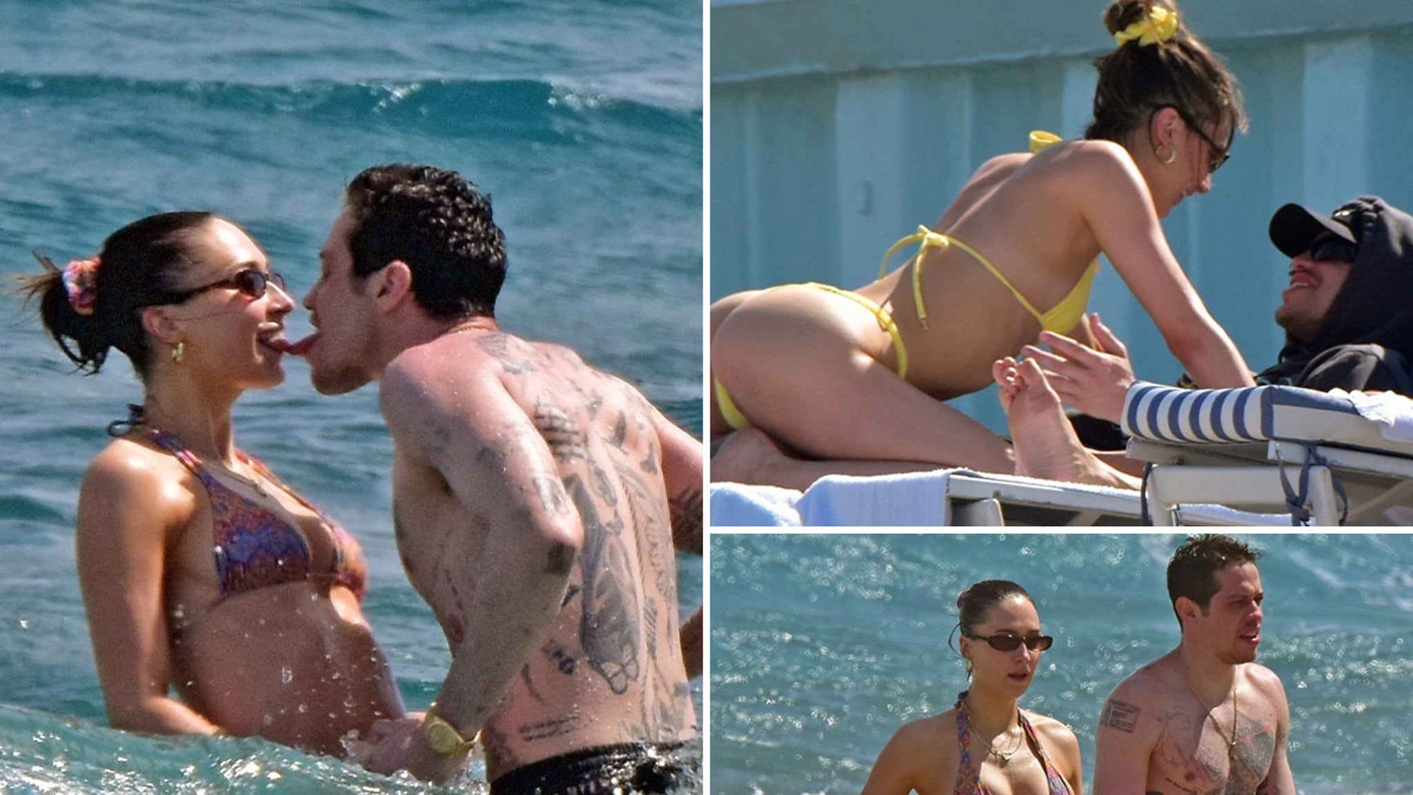 Pete Davidson & New Girlfriend Make Out on Beach After Relationship Reveal