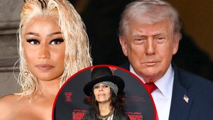 linda perry nikki minaj donald trump getty comp