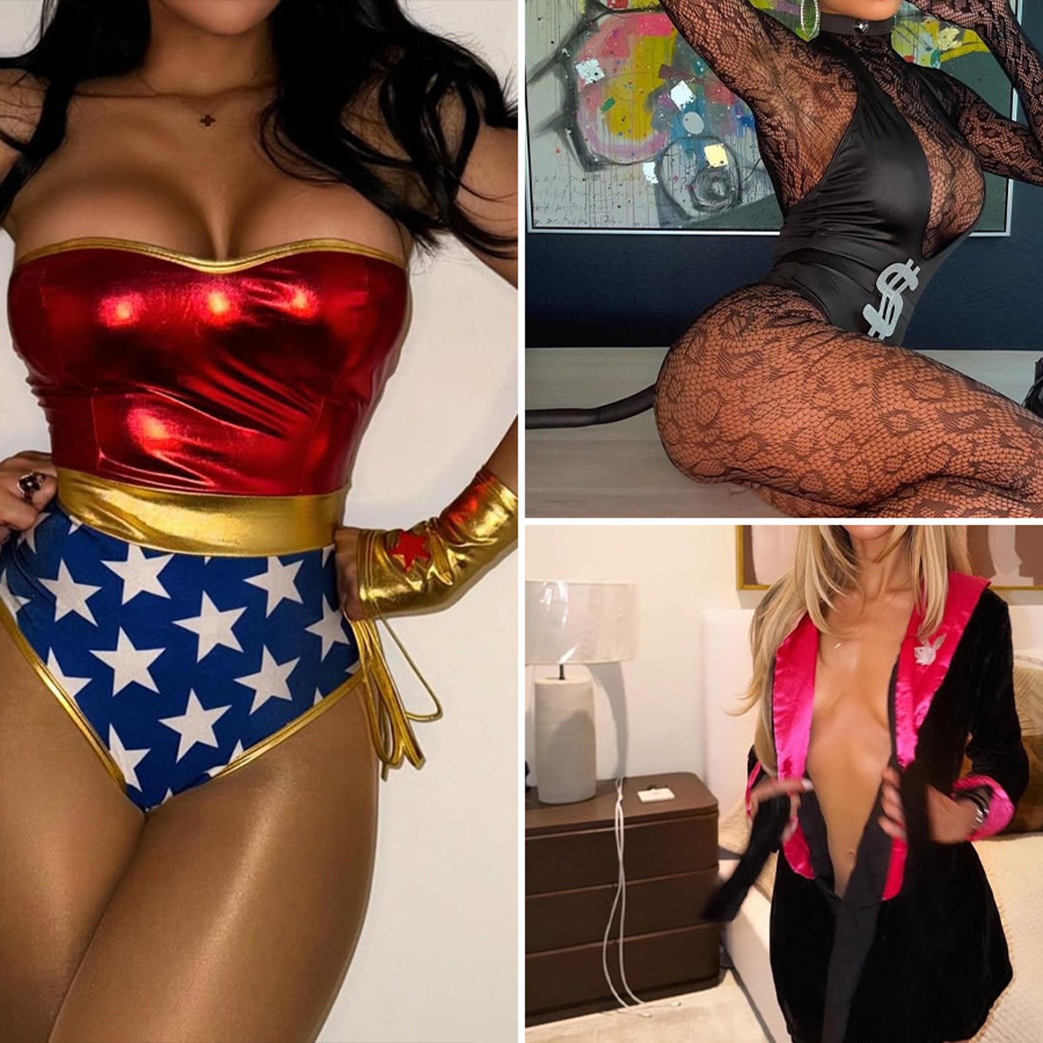 Stars In Sexy Halloween Costumes 2025 Guess Who!
