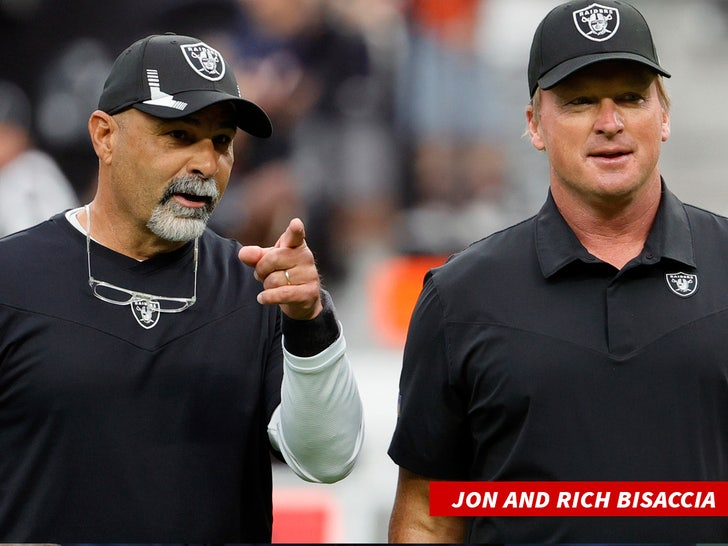 jon gruden and rich bisaccia