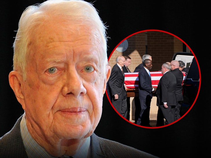 O funeral de estado de Jimmy Carter começa com procissão na Geórgia