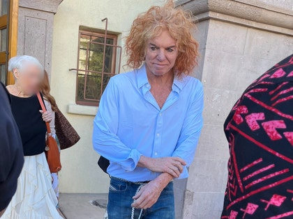 Carrot Top seen Sunday at church backgrid 1