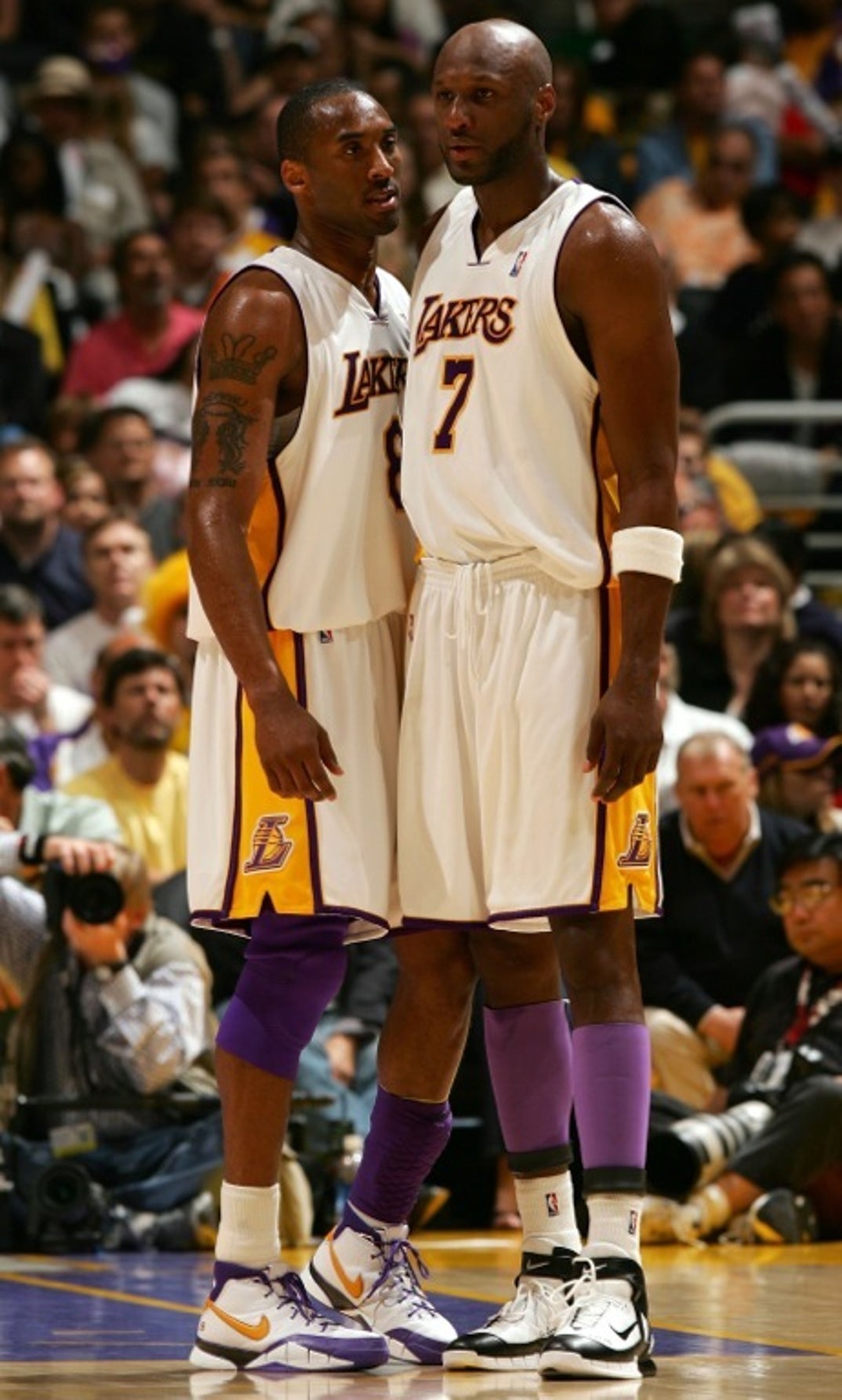 Kobe Bryant & Lamar Odom -- The Teammate Photos