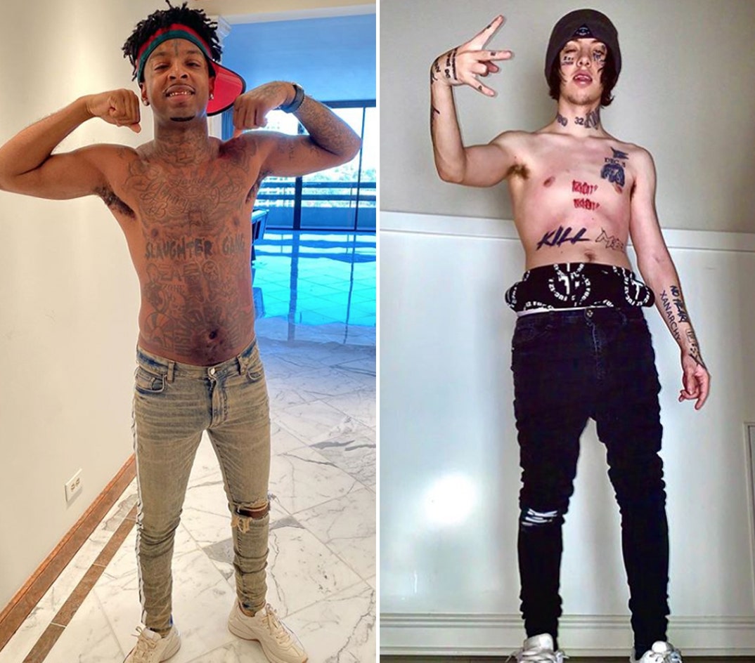 21 Savage (27) vs. Lil Xan (23) -- Ripped Rapper Edition