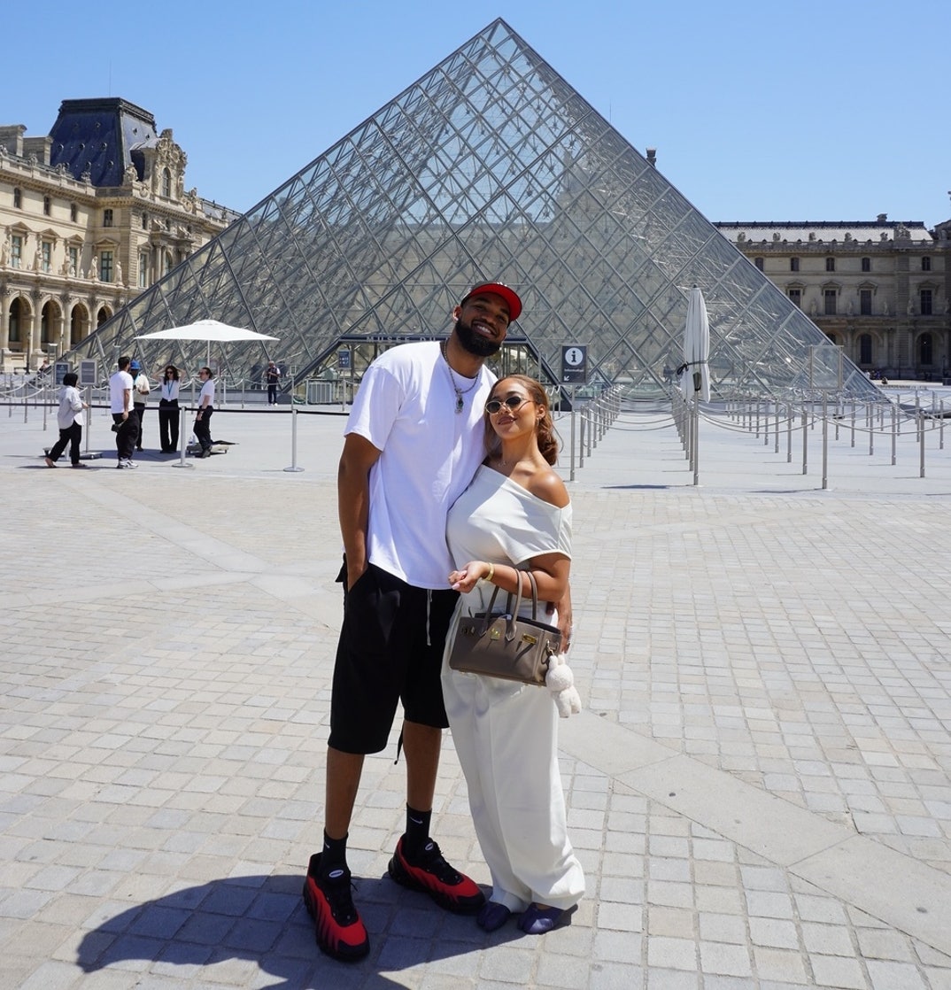 Karl-Anthony Towns and Jordyn Woods