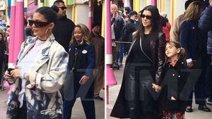 Kylie Jenner and Kourtney Kardashian Take Kids To Disney World