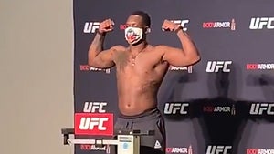 UFC Fighters Weigh In For 2nd Event, Face Masks and Flexing