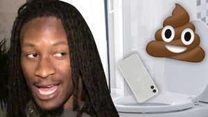Todd Gurley Fumbles His Phone in the Toilet, 'S**t Happens Literally!'