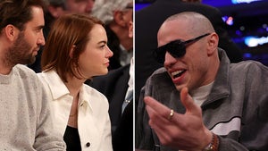 Pete Davidson, Emma Stone, Celebs Pour Into MSG To Watch LeBron James Vs. Knicks