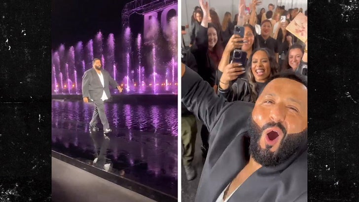 DJ Khaled Makes Runway Debut with Naomi Campbell For Hugo Boss