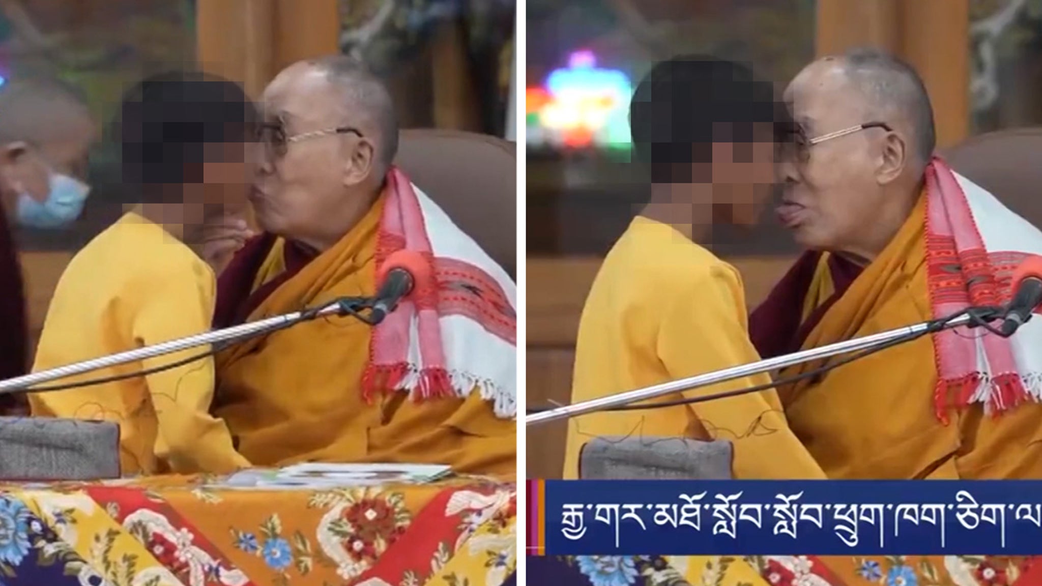 Dalai Lama Apologizes After Asking Child to Suck My Tongue On Camera