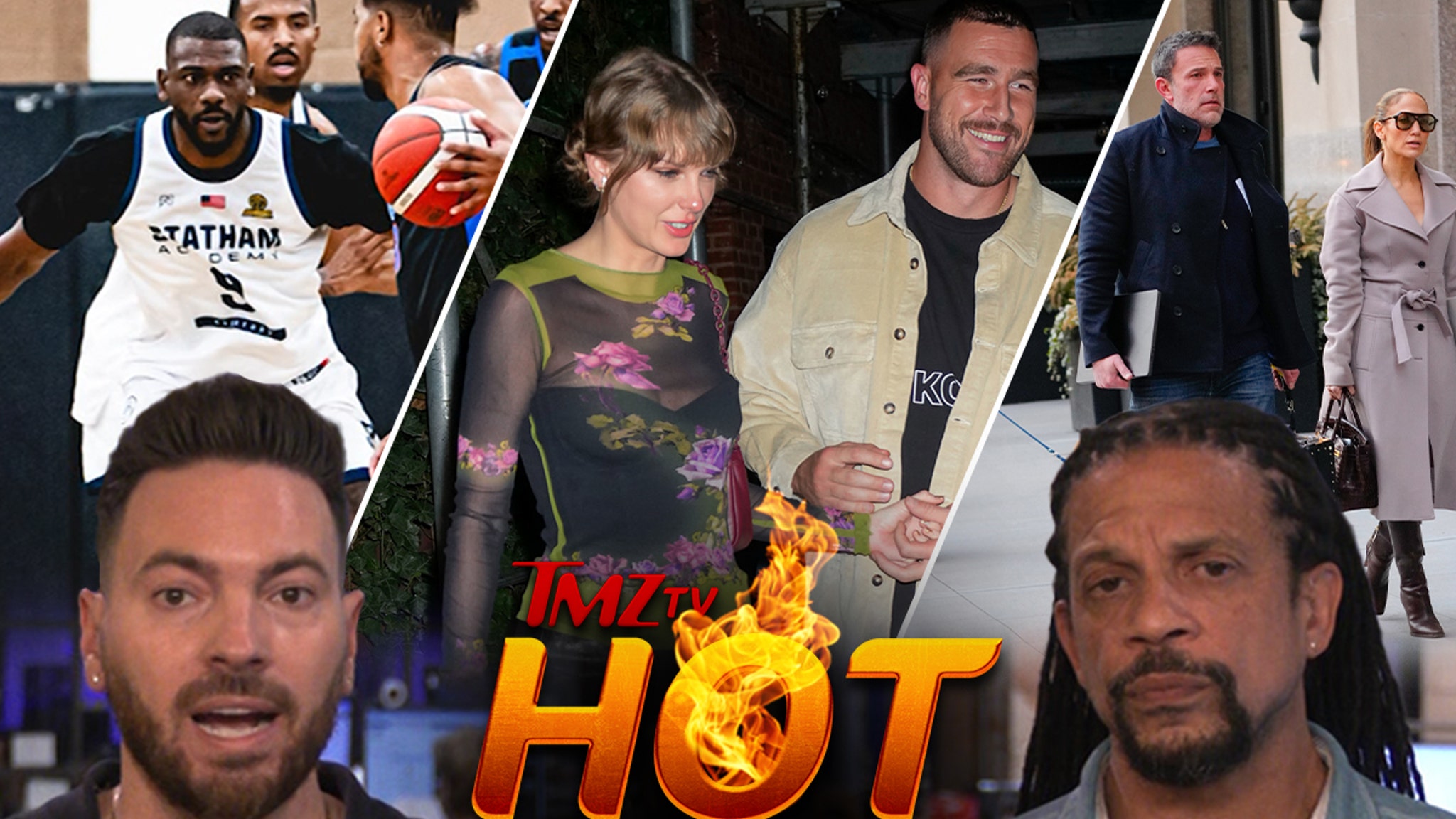 TMZ TV Hot Takes: Jennifer Lopez and Ben Affleck, Taylor and Travis, Devin Funchess