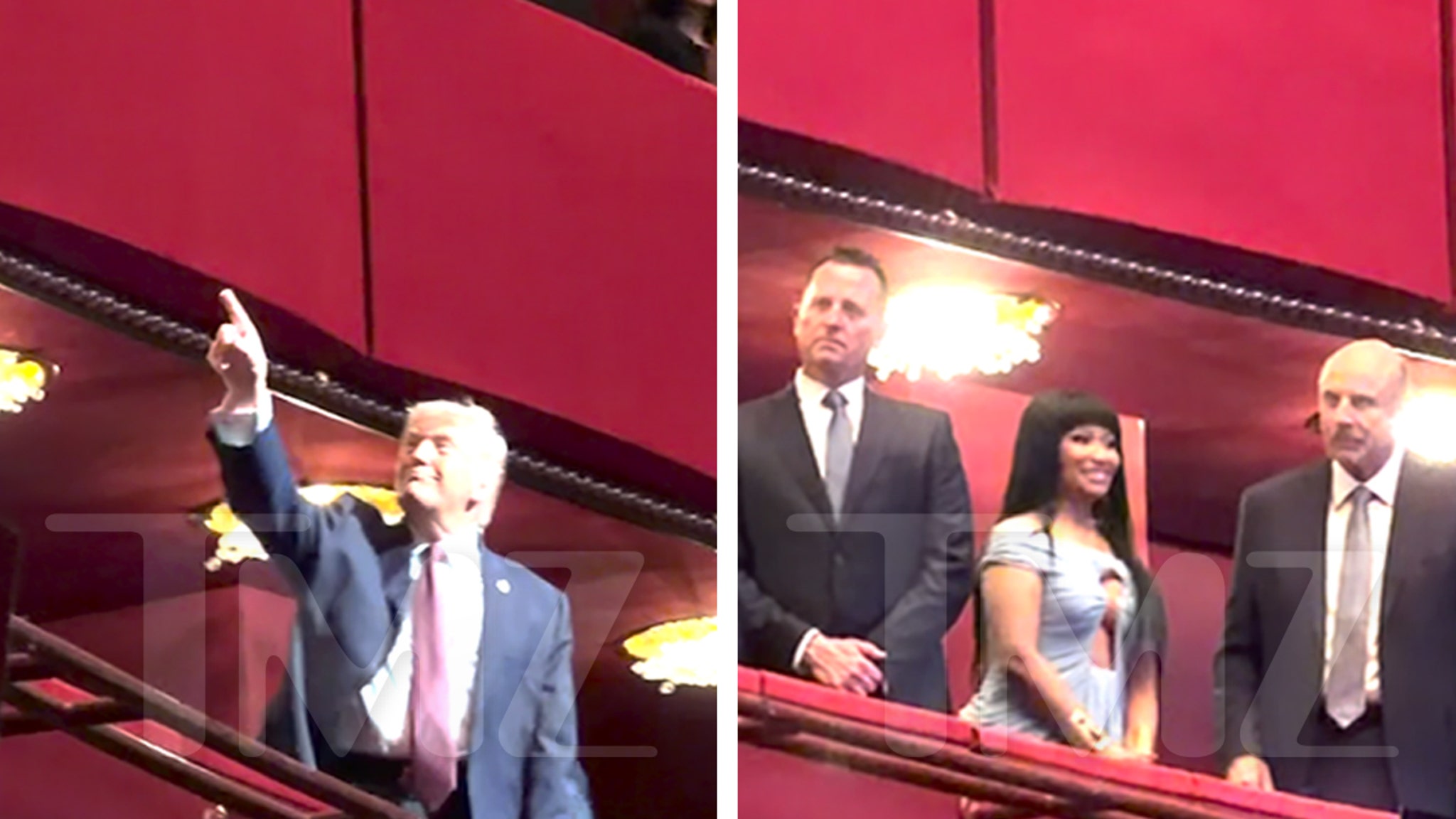 MAGA-ster Nicki Minaj woont de première bij van de film ‘Melania’ in Washington
