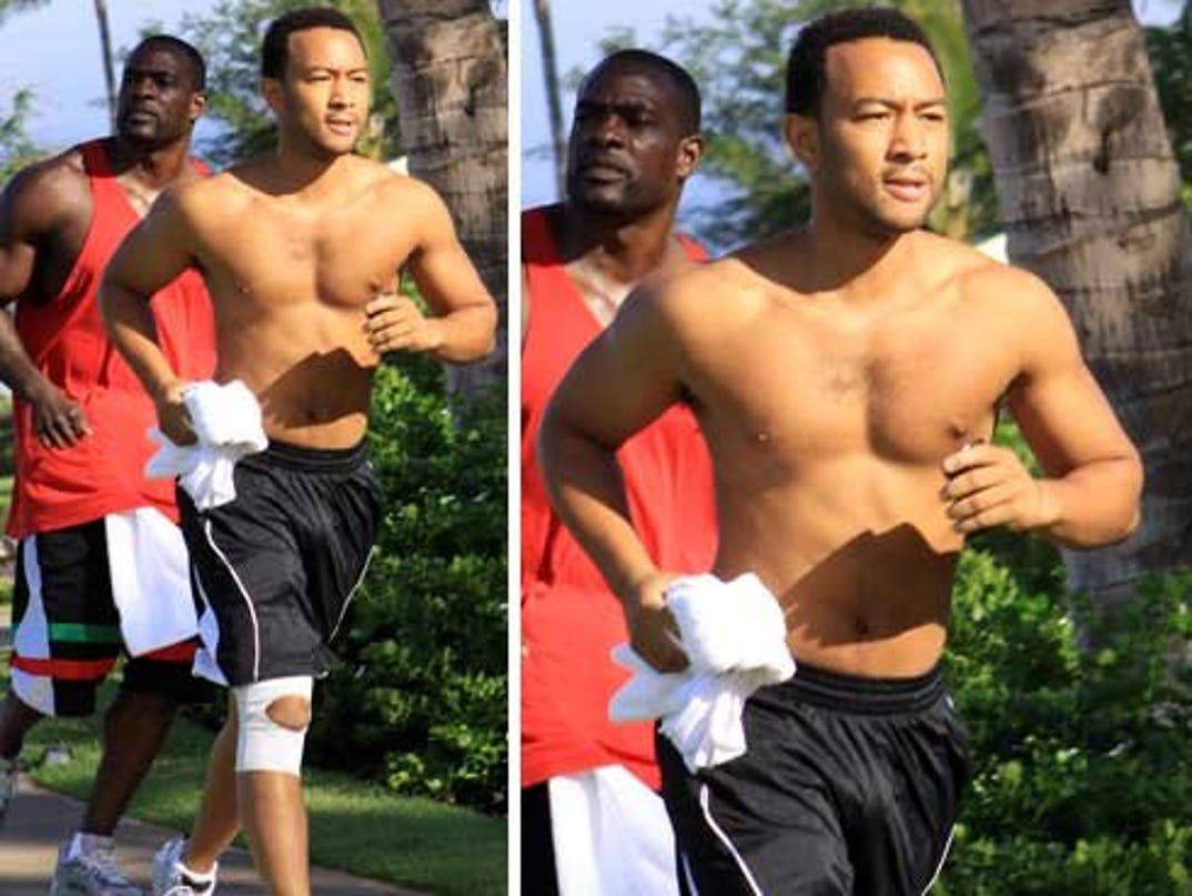 John Legend Runs For Uncover