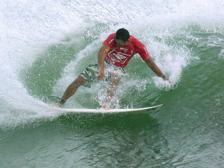 Sunny Garcia in the Water