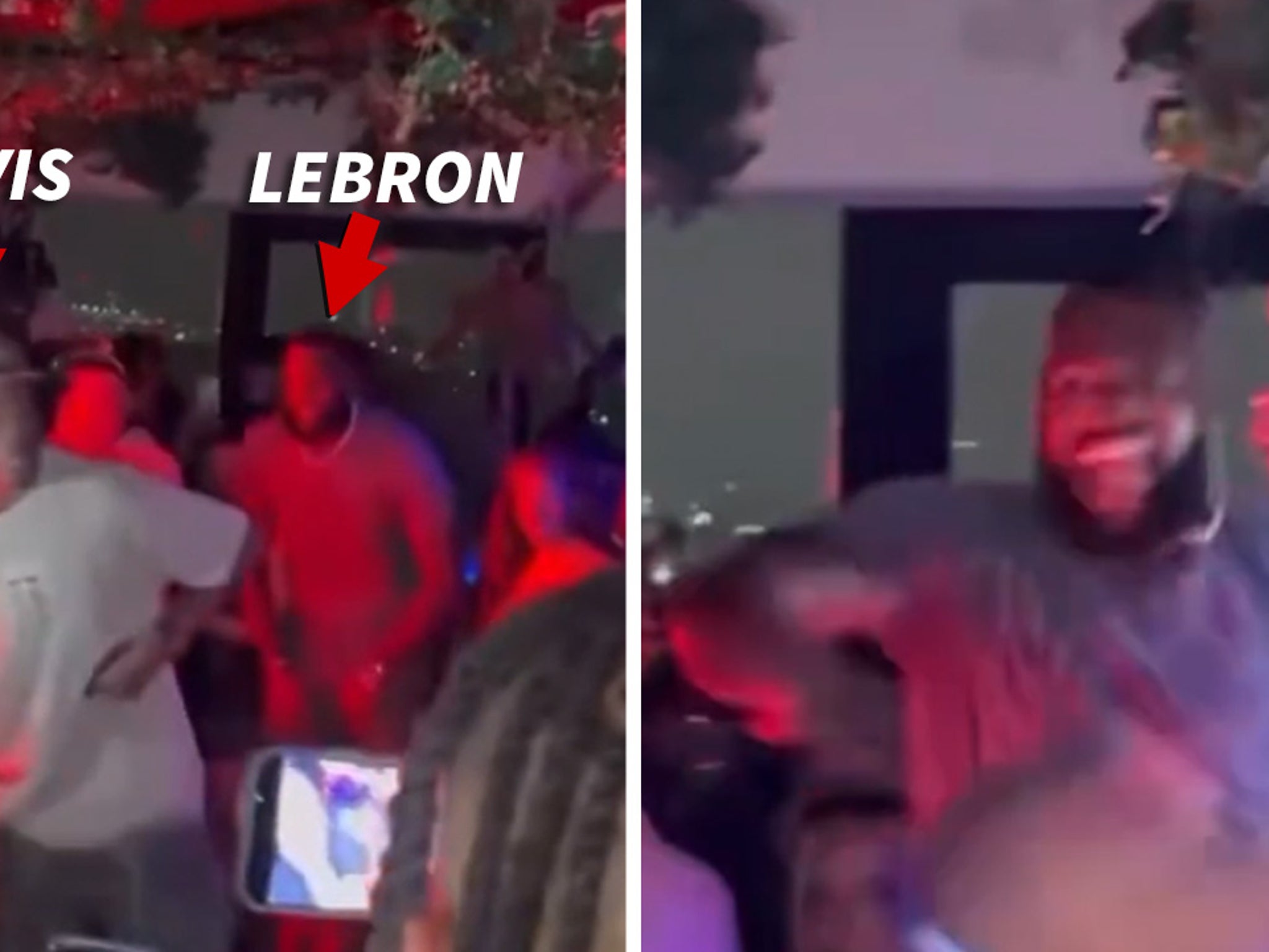 LeBron James Rages With Travis Scott At Bronny s Birthday Party