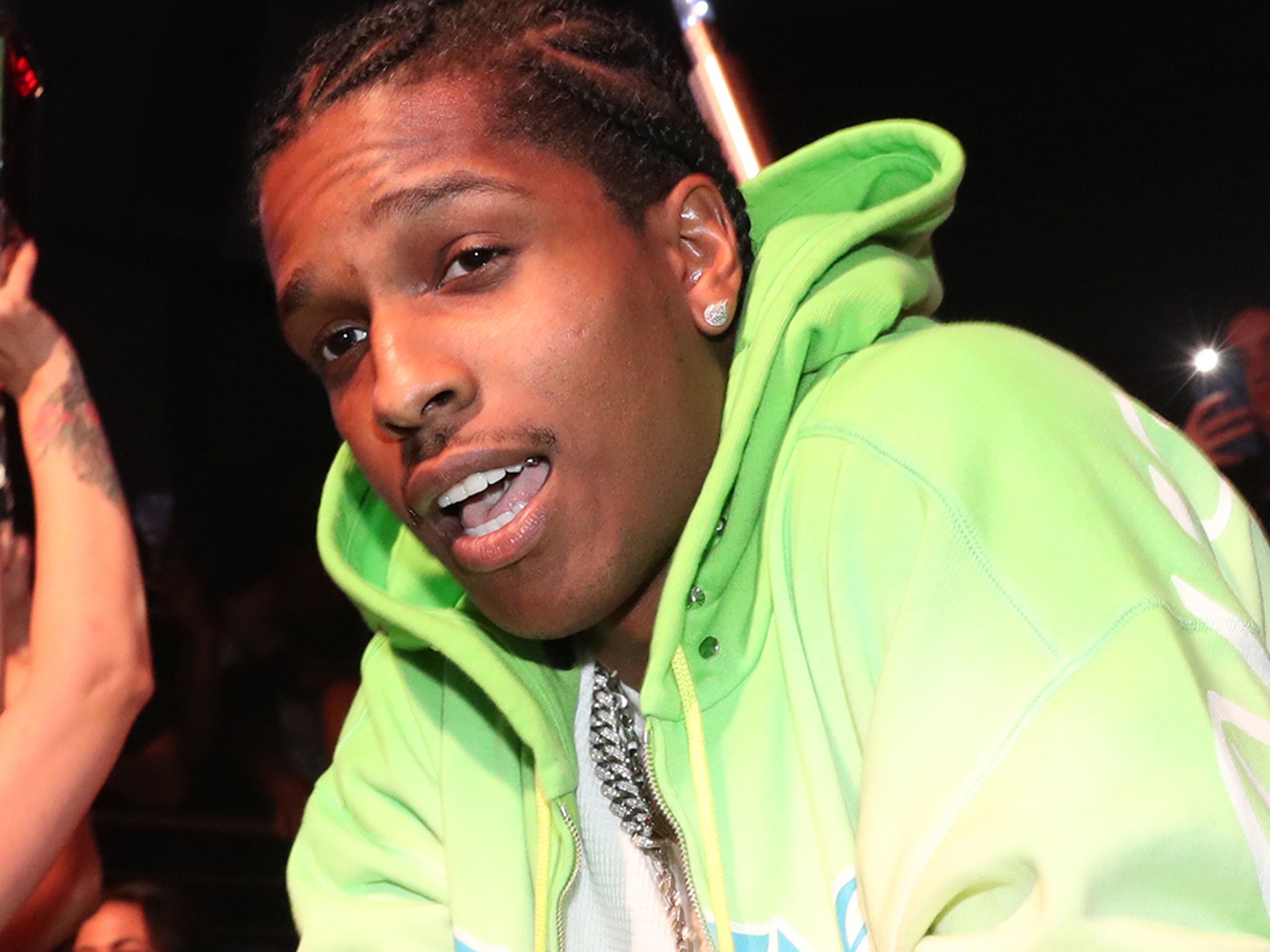 A$AP Rocky Apologizes to Woman He Shoved, Jumped Over