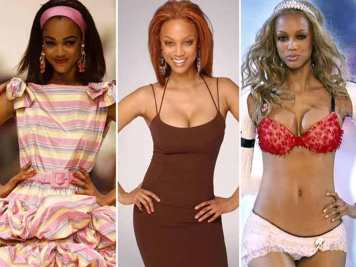 Tyra Banks' Modeling Moments -- Through The Years