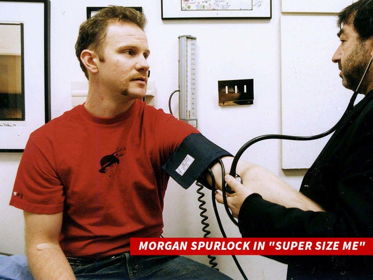 Morgan Spurlock em "Super Tamanho Me"