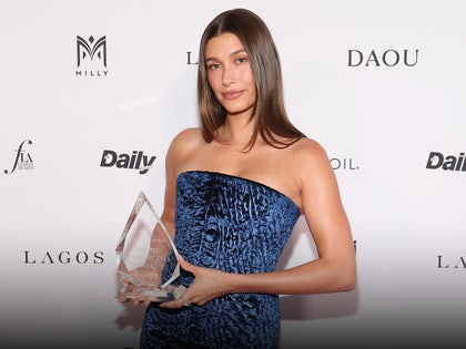 hailey bieber daily front row main getty