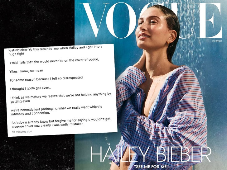justin-bieber-hailey-bieber-ig-Mikael Jansson : Vogue