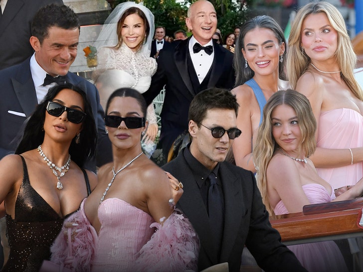 Jeff Bezos and Lauren Sanchez Wedding Getty Vogue 1