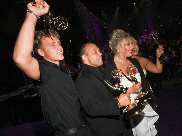 Celebs Attend The Governors Ball Emmy's After-Party