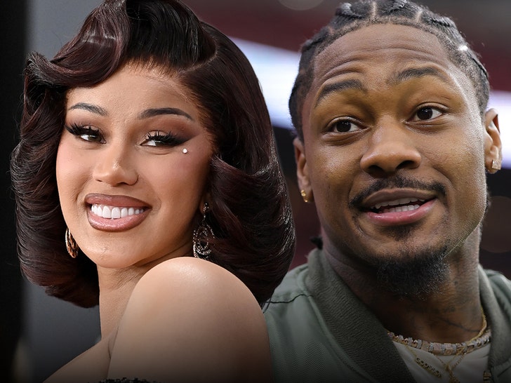stefon diggs and cardi b getty 1