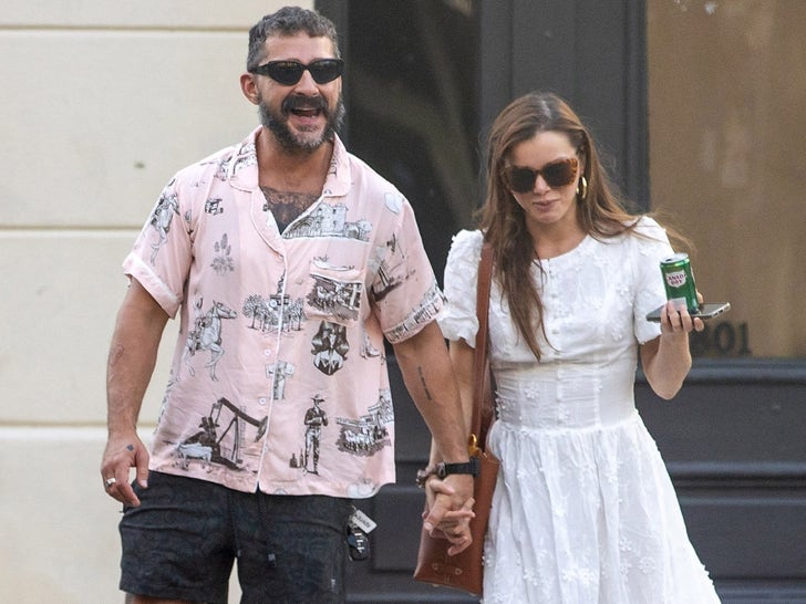 Shia LaBeouf and Girlfriend Nicole Mumphrey Spend His 40th Birthday Together in New Orleans