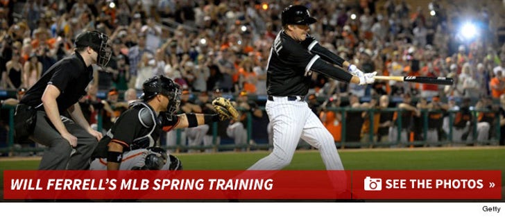 Will Ferrell -- MLB Spring Training