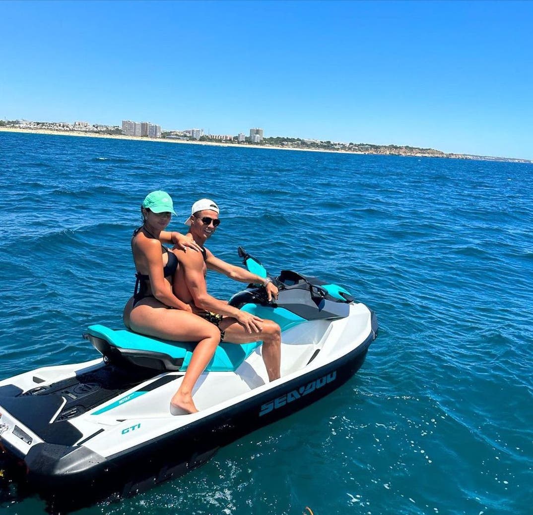 Georgina Rodriguez and Cristiano Ronaldo