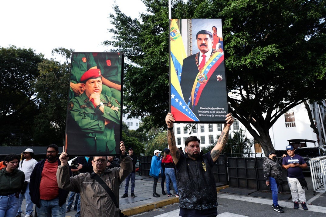 People in Streets in Venezuela 8