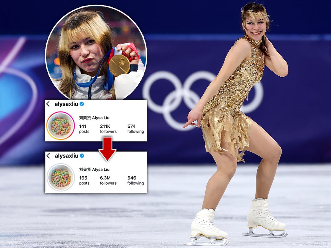 American figure skater Alysa Liu wowed the crowds at the Winter Olympics so much, fans didn't waste a minute smashing that follow button! She entered the Olympics with a couple hundred thousand followers, and now she's skating to a whopping 6-million-plus followers! She made history as the first American woman in 24 years to win individual Olympic gold in figure skating ... Go Alysa!