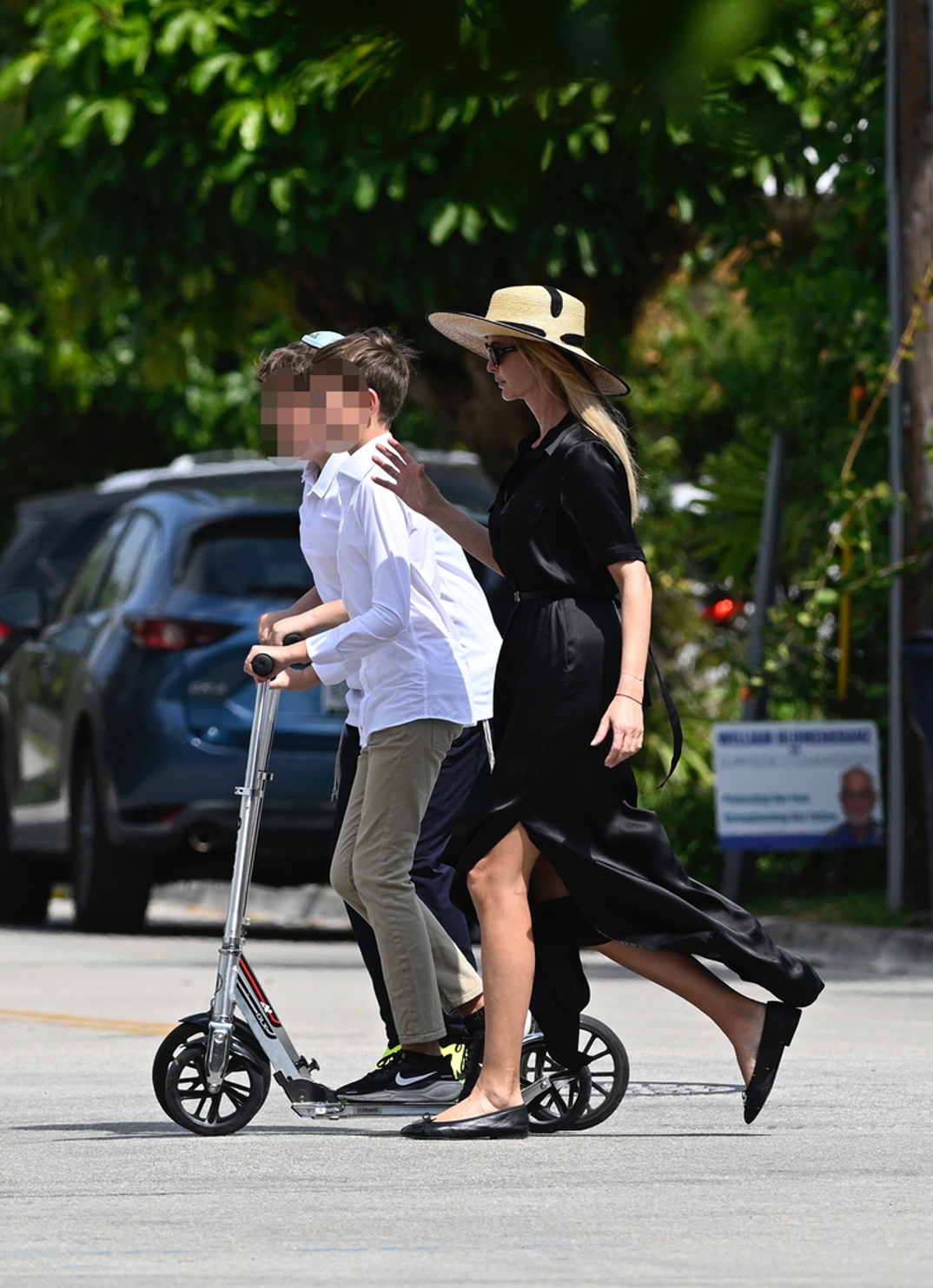 Ivanka Trump Attending Service in Miami 3
