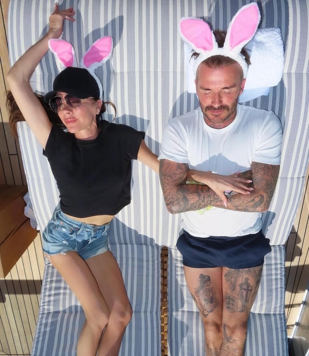 Victoria and David Beckham