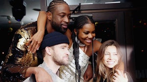 Dwyane Wade Parties with Justin Timberlake After Final NBA Game