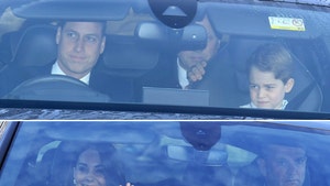 Prince William, Kate Middleton Ride in Separate Cars to Christmas Lunch
