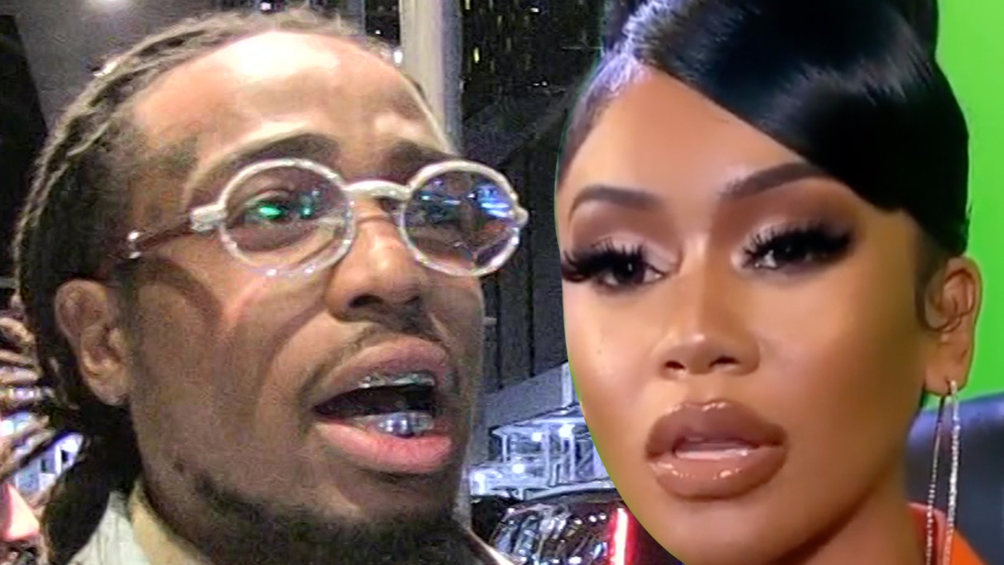 Quavo did NOT take possession of Bentley again, he gave it to Saweetie in the middle of the division