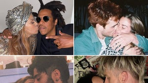Celebrity Couples Smooching -- Happy Kiss Day!