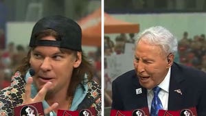 Theo Von Baffles Lee Corso With His Picks on ESPN's 'College GameDay'